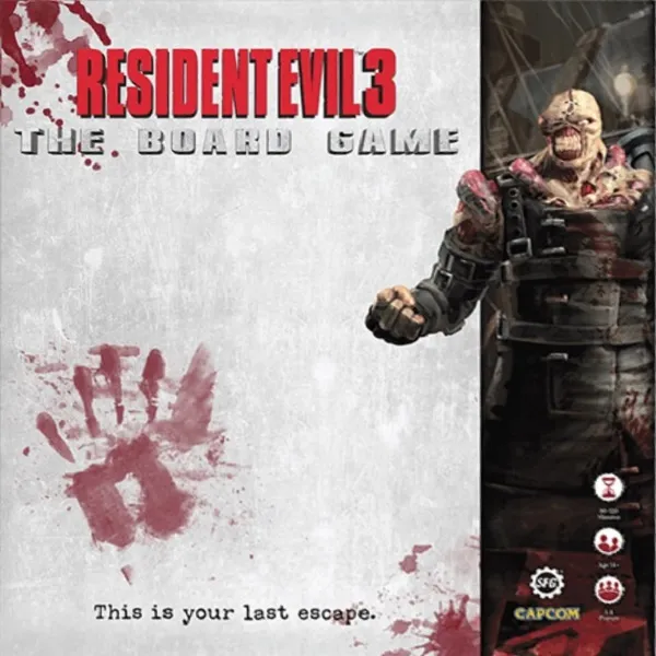 RESIDENT EVIL 3 THE BOARD GAME - EN